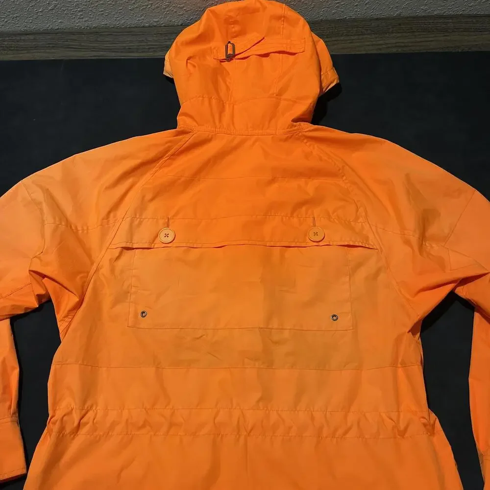 Polo Ralph Lauren Jacket Military Orange Hooded Vintage Anorak Hunting Pockets